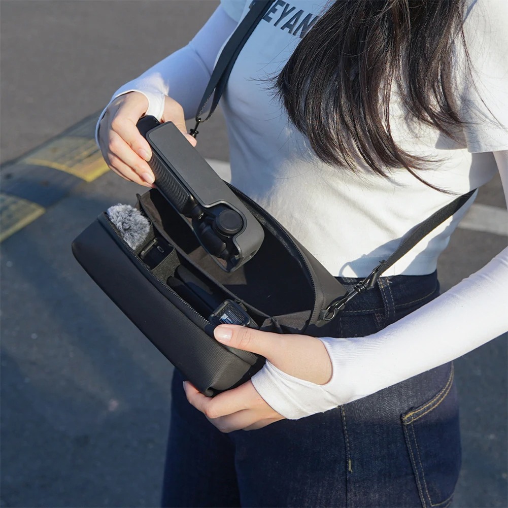 Cochanvie Tas Kamera DJI Osmo Pocket 3 Soft Case Waterproof Portable - Q3OP Gambar produk Cochanvie Tas Kamera DJI Osmo Pocket 3 Soft Case Waterproof Portable - Q3OP