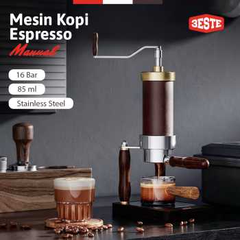Trieste Mesin Kopi Espresso Manual Hand Crank Pneumatic 85ml with PID - AWS