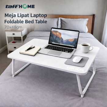 TaffHOME Meja Lipat Laptop Foldable Bed Table - BO-670