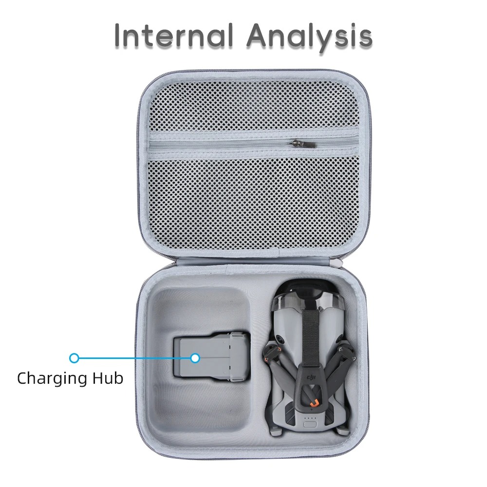 GiNiffe Tas Drone Hard Shell Protective Storage Bag DJI Mini 5 Pro - Z40 Gambar produk GiNiffe Tas Drone Hard Shell Protective Storage Bag DJI Mini 5 Pro - Z40