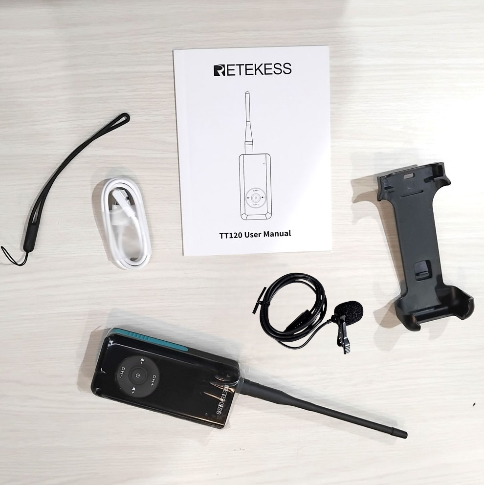 RETEKESS Underwater Communicator Swimming Transmitter 3500mAh - TT120 Gambar produk RETEKESS Underwater Communicator Swimming Transmitter 3500mAh - TT120