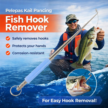 TaffSPORT Pelepas Kail Pancing Fish Hook Remover Flexible Delicate - PRO12