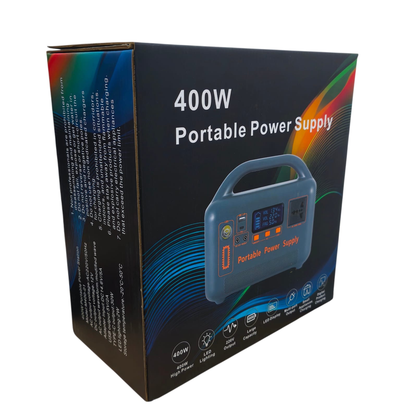 Gambar produk SUYIJIA Portable Power Supply Station Outdoor Generator 400W 60000mAh - M400-01