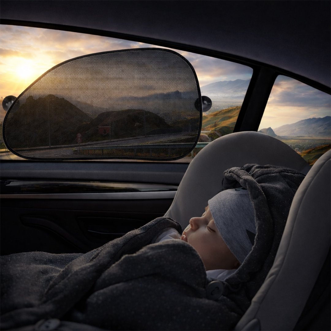 Mayitr Pelindung UV Jendela Mobil Car Sun Shade Visor 65x38cm 2 PCS - GS-005 Gambar produk Mayitr Pelindung UV Jendela Mobil Car Sun Shade Visor 65x38cm 2 PCS - GS-005