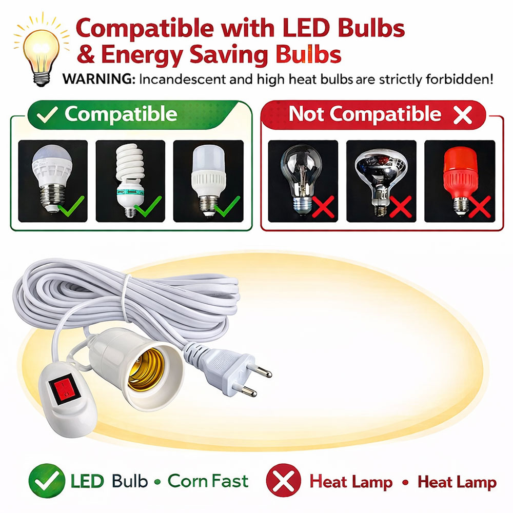 CALANDIS Fitting Lampu Gantung E27 Hanging Indoor 4.1M Cable - BB241 Gambar produk CALANDIS Fitting Lampu Gantung E27 Hanging Indoor 4.1M Cable - BB241