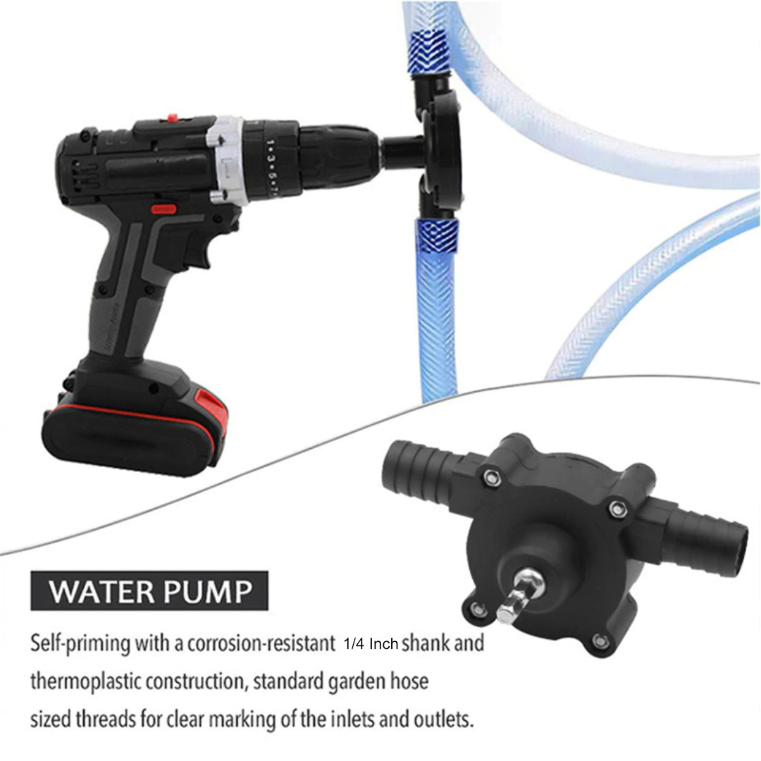 BENGU Pompa Air Bor Self-Priming Electric Drill Water Pump - JET101 Gambar produk BENGU Pompa Air Bor Self-Priming Electric Drill Water Pump - JET101