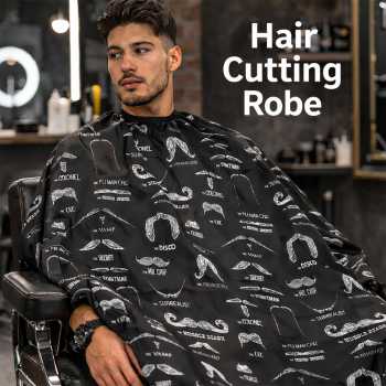Biutte.co Jubah Apron Potong Rambut Kip Cape Salon Barbershop Anti Air - WB14