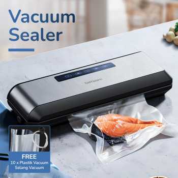 Gambar produk Taffware Alat Vakum Makanan Vacuum Sealer Packaging Machine with Bag - HP-9008