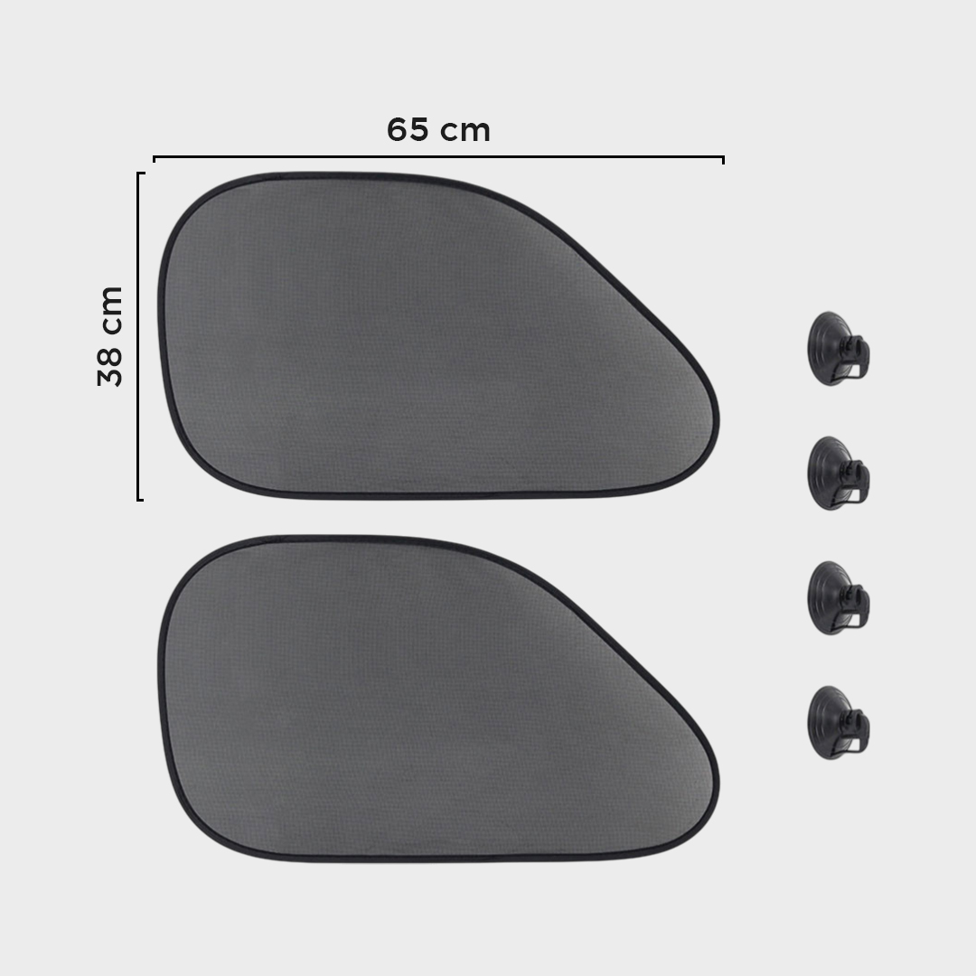 Mayitr Pelindung UV Jendela Mobil Car Sun Shade Visor 65x38cm 2 PCS - GS-005 Gambar produk Mayitr Pelindung UV Jendela Mobil Car Sun Shade Visor 65x38cm 2 PCS - GS-005
