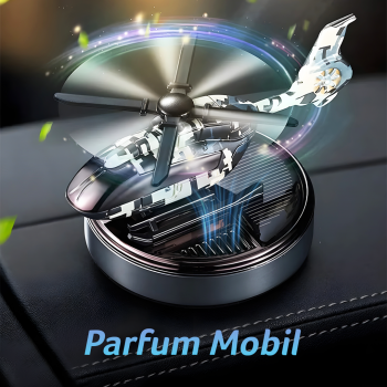 BUSHINECO Parfum Mobil Helikopter Tenaga Surya Gardenia Car Freshener - ZS-8