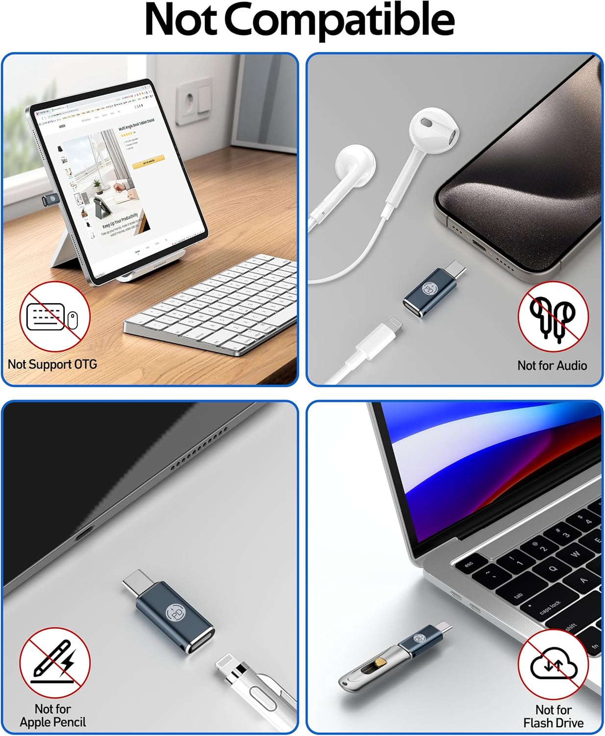 Gambar produk NEPHY OTG USB Type C to Lightning 27W 480Mbps Adapter Converter - NP27