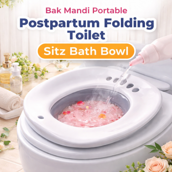Gambar produk Bazaar Bak Mandi Portable Postpartum Folding Toilet Sitz Bath Bowl - BZ279