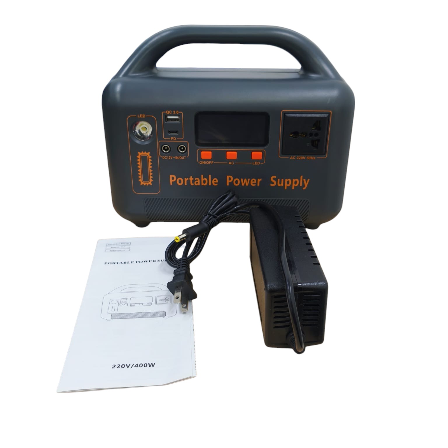 Gambar produk SUYIJIA Portable Power Supply Station Outdoor Generator 400W 60000mAh - M400-01