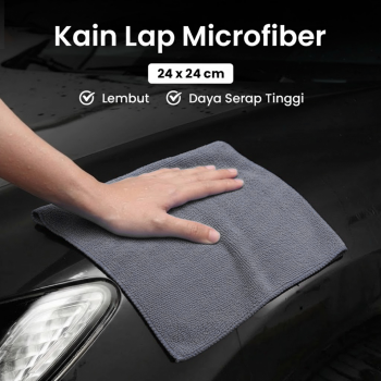 EACHGO Kain Lap Microfiber Pengering Mobil 24x24cm - H-40