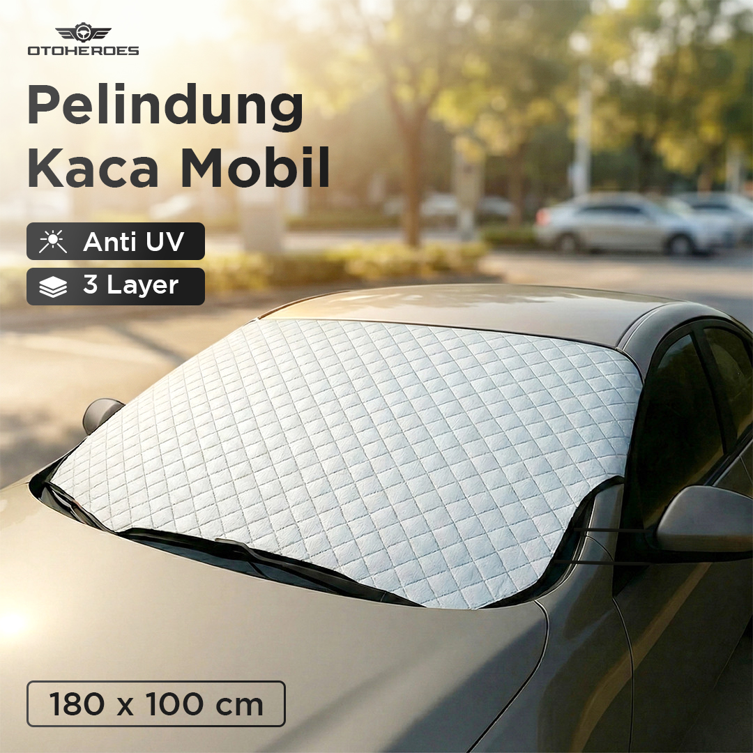 OTOHEROES Mayitr Pelindung Kaca Depan Mobil Anti UV Car Sun Shade 180x100cm - GS-004 Gambar produk OTOHEROES Mayitr Pelindung Kaca Depan Mobil Anti UV Car Sun Shade 180x100cm - GS-004
