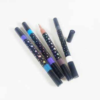 Gambar produk Kolorowy Spidol Warna Glitter Dual Tip Watercolor Set 48 Colors 24 PCS - 88635