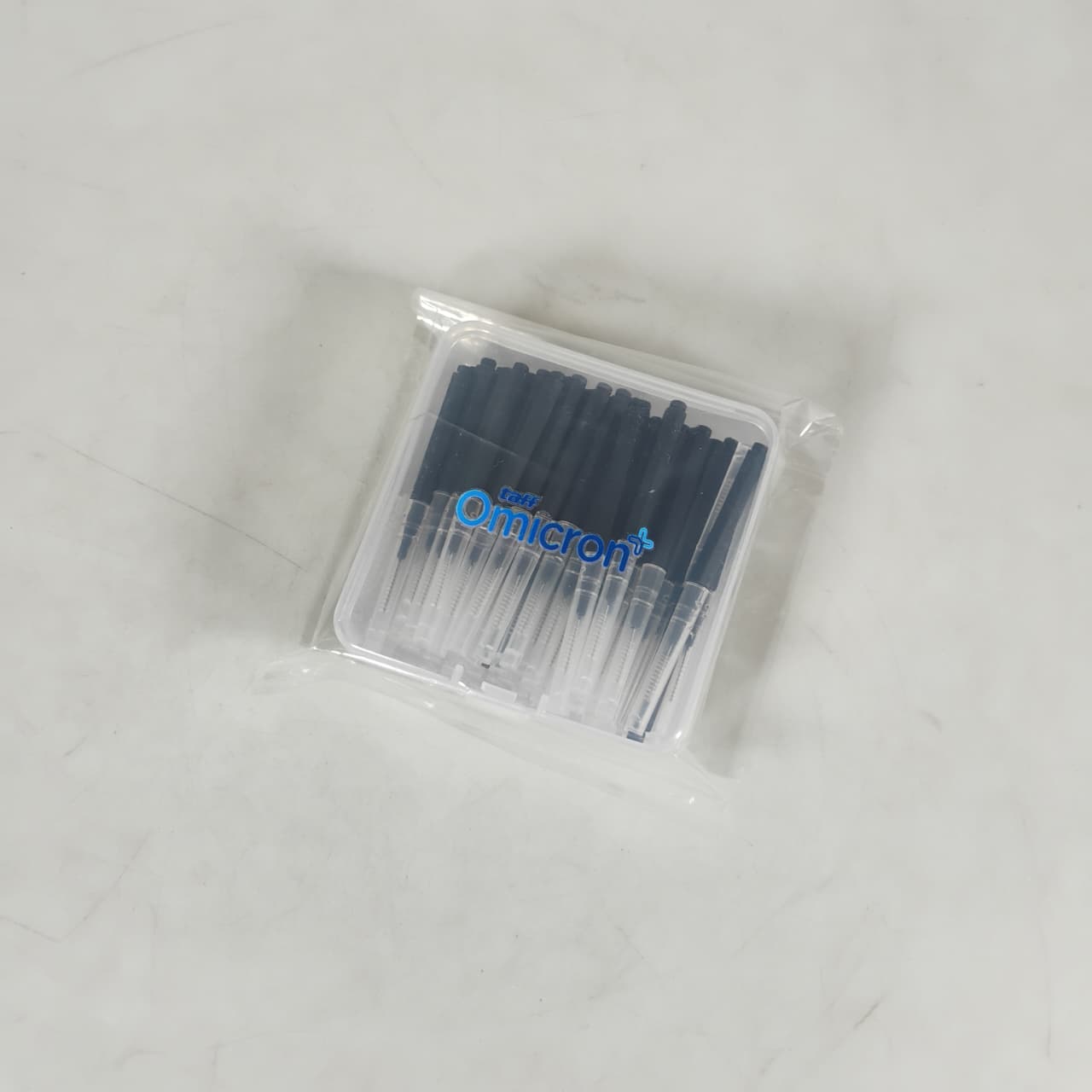 TaffOmicron Interdental Brush Pembersih Sela Gigi Behel Ortho 50 PCS - CD803 Gambar produk TaffOmicron Interdental Brush Pembersih Sela Gigi Behel Ortho 50 PCS - CD803