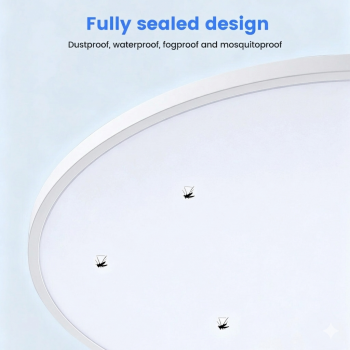 Gambar produk HEGE Lampu Plafon LED Ceiling Light Dimmable 3in1 Color 22cm 18W - M220