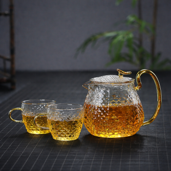 Homadise Set Teko Cangkir Keramik Kopi Teh 1 Teapot 4 Cup Chinese Tea - JJ06
