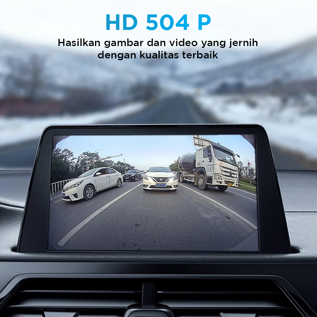 THREECAR Kamera Mundur Parkir Mobil Night Vision 488p 12 LED IP68 - S12 Gambar produk THREECAR Kamera Mundur Parkir Mobil Night Vision 488p 12 LED IP68 - S12