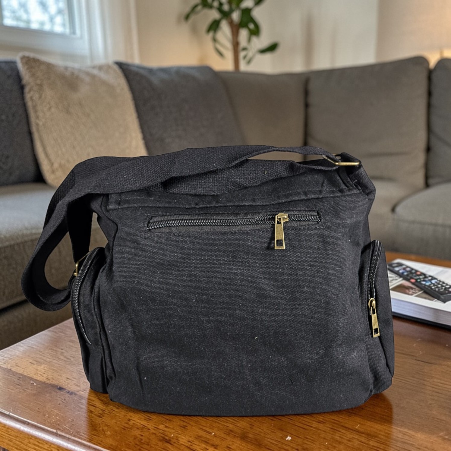 Maibo Tas Selempang Pria Wanita Messenger Casual Bag Canvas Printing - 1125 Gambar produk Maibo Tas Selempang Pria Wanita Messenger Casual Bag Canvas Printing - 1125