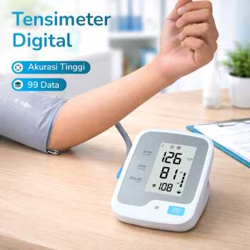 YONER Tensimeter Digital Pengukur Tekanan Darah Dual Power - YK-BPA2
