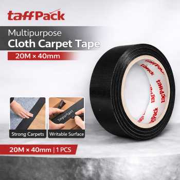 TaffPACK Lakban Kain Karpet Multifungsi Adhesive Cloth Tape Writable - 23OU