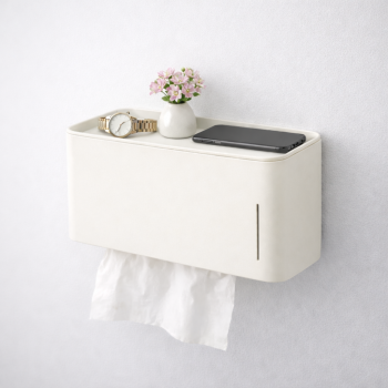 OPALINE Tempat Tisu Rak Gantung Kamar Mandi Storage Rack - OP-10