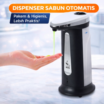 Gambar produk Finether Soap Magic Tabung Dispenser Sabun Otomatis 400ml - AD-03