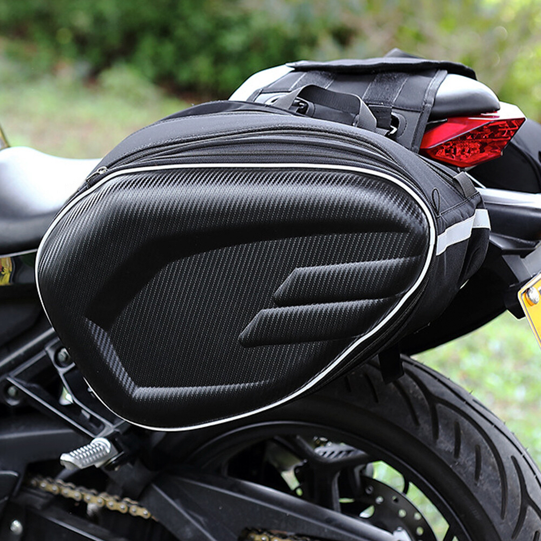 Gambar produk SHOPRIME Tas Motor Touring Samping Anti Air Side Saddle Bag - SH58L