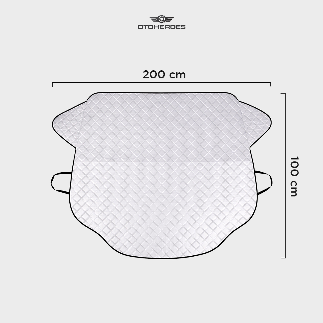 OTOHEROES Mayitr Pelindung Kaca Depan Mobil Anti UV Car Sun Shade 200x100cm - GS-004 Gambar produk OTOHEROES Mayitr Pelindung Kaca Depan Mobil Anti UV Car Sun Shade 200x100cm - GS-004