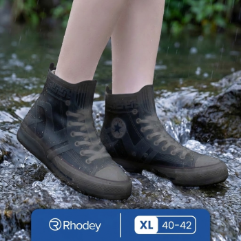 Rhodey Jas Hujan Sepatu Anti Air Cover TPE Non-Slip - S-100