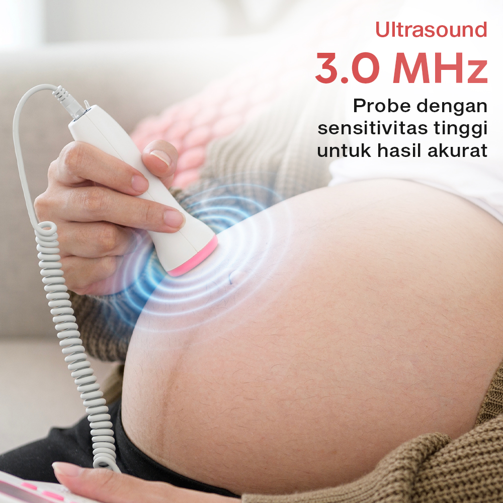 Youwen Alat Deteksi Jantung Janin Fetal Doppler Heart Rate Monitor - JSL-T503 Gambar produk Youwen Alat Deteksi Jantung Janin Fetal Doppler Heart Rate Monitor - JSL-T503
