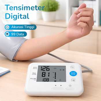 YONER Tensimeter Digital Pengukur Tekanan Darah Dual Power - YK-BPA4