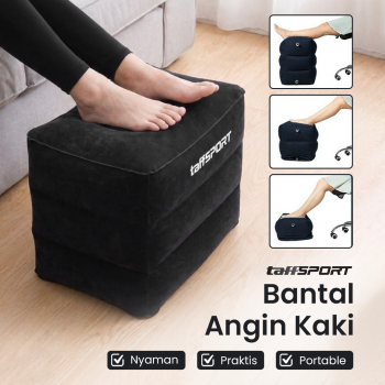 TaffSPORT Bantal Kaki Udara Sandaran Foot Rest Pillow Inflatable - BAT24