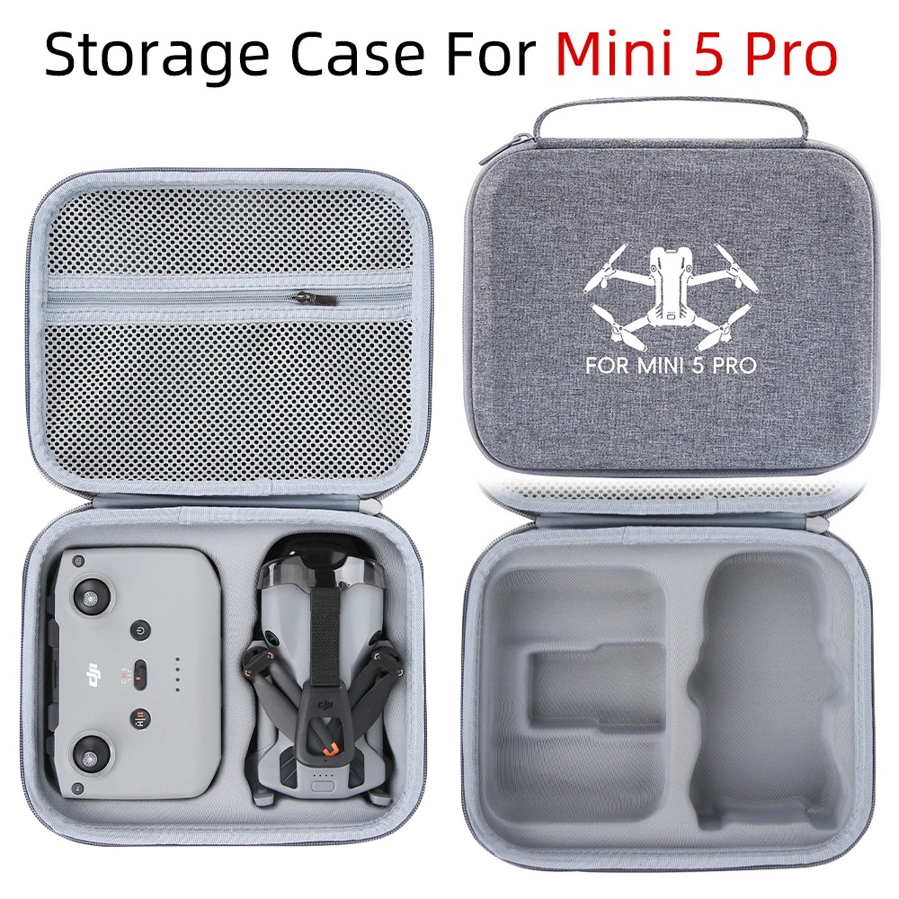 GiNiffe Tas Drone Hard Shell Protective Storage Bag DJI Mini 5 Pro - Z40 Gambar produk GiNiffe Tas Drone Hard Shell Protective Storage Bag DJI Mini 5 Pro - Z40