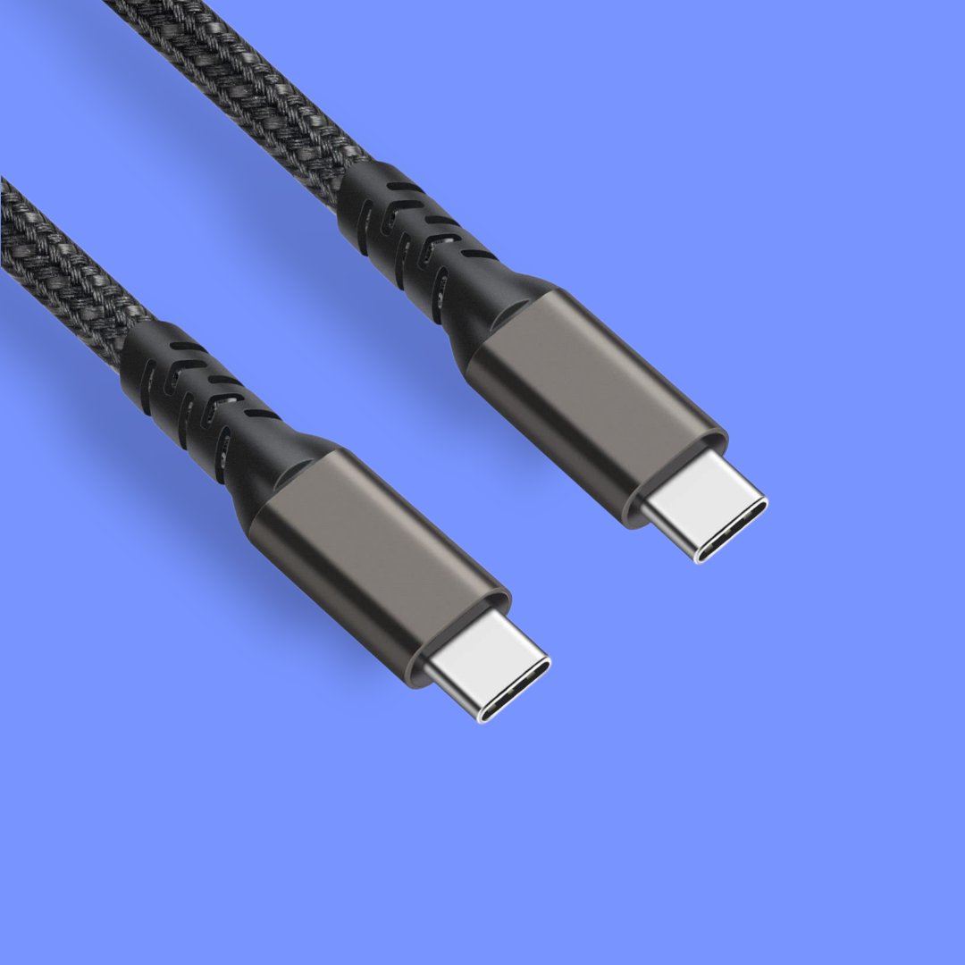 Gambar produk AUFU Kabel Data Type C to Type C Charger Braided Fast Charging 6A 66W 2M - KD66