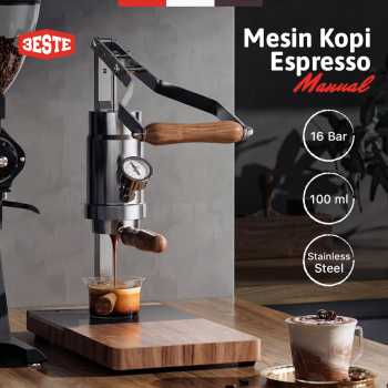 Trieste Mesin Kopi Espresso Manual Coffee Maker Hand Press 16 Bar - MW2