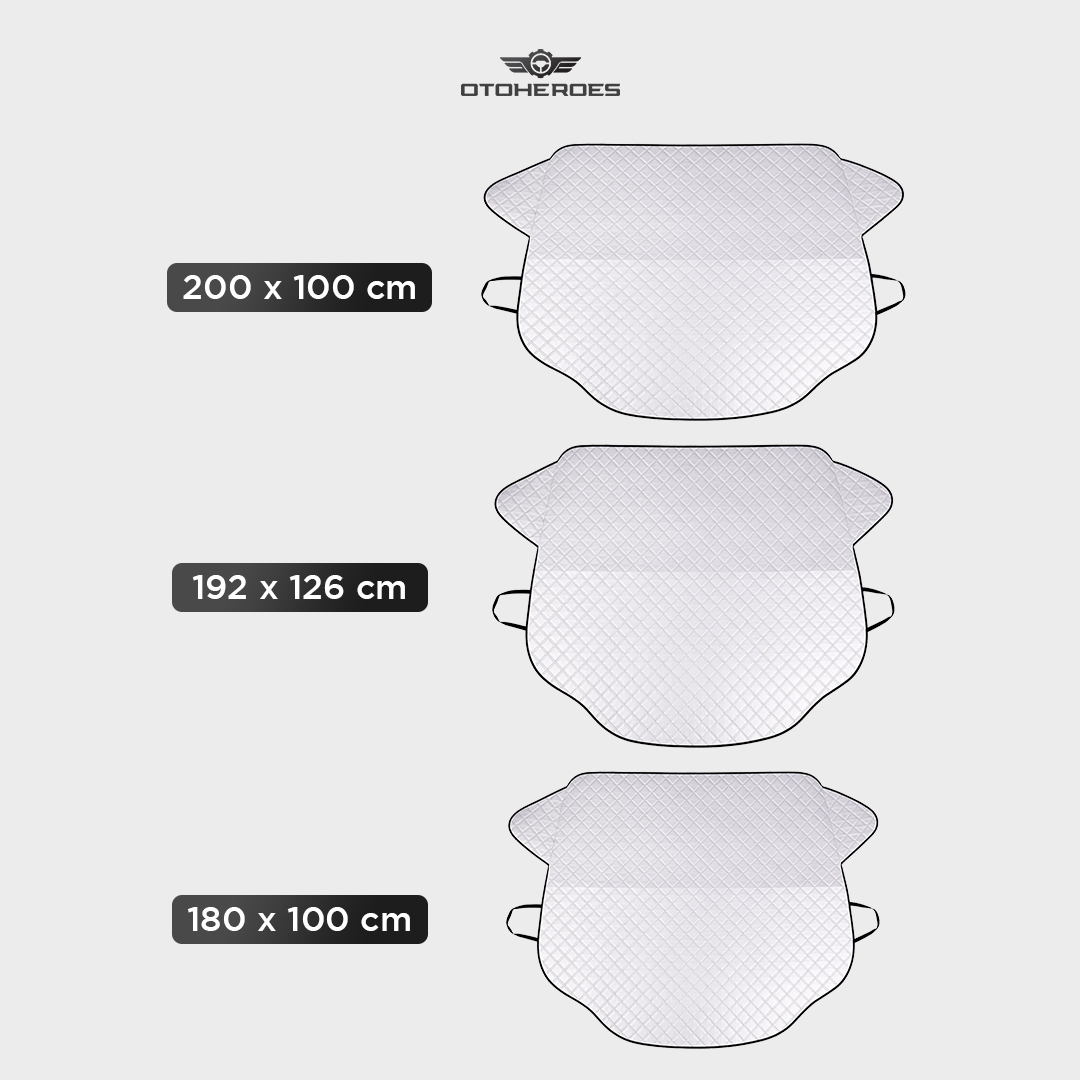 OTOHEROES Mayitr Pelindung Kaca Depan Mobil Anti UV Car Sun Shade 180x100cm - GS-004 Gambar produk OTOHEROES Mayitr Pelindung Kaca Depan Mobil Anti UV Car Sun Shade 180x100cm - GS-004