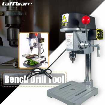 Taffware Mesin Bor Duduk Mini Bench Drill Press 0.6-6.5mm 12000RPM - BG-5158B