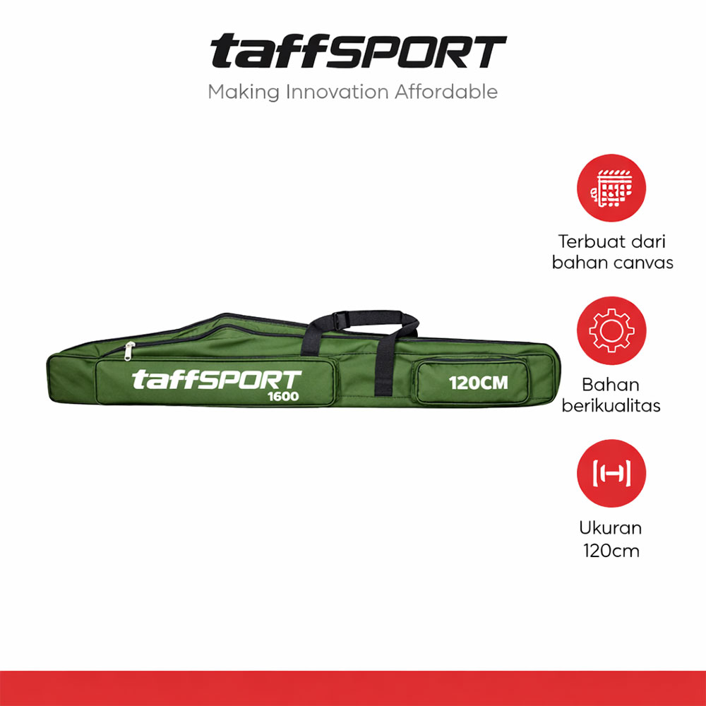 Gambar produk TaffSPORT Tas Pancing Joran Portable Fishing Bag 120cm - 1680D