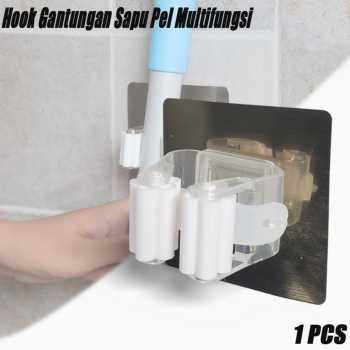 Gambar produk TENSKE Hanger Hook Gantungan Sapu Pel Multifungsi 1 PCS - GF-016