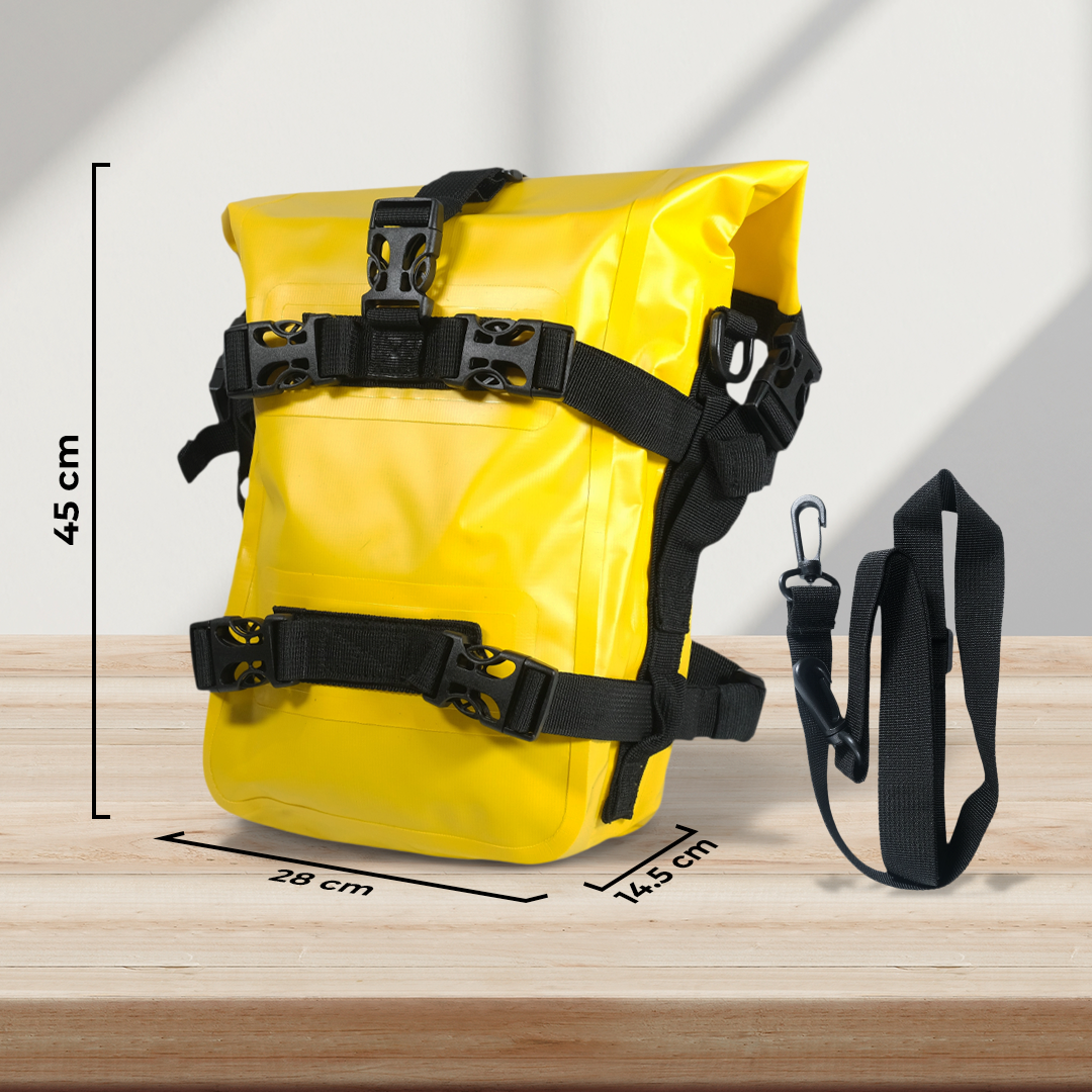 Blinkminds Tas Motor Touring Side Bumper Pannier Bag Waterproof 8L - BM07 Gambar produk Blinkminds Tas Motor Touring Side Bumper Pannier Bag Waterproof 8L - BM07 - 8