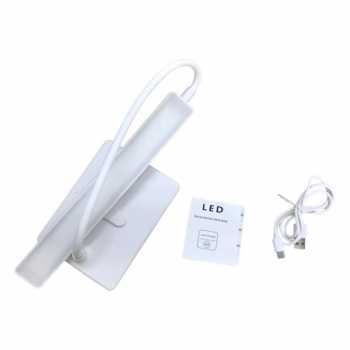 Gambar produk FEIMEI Lampu Meja Belajar LED Rechargeable 1200mAh 3 Warna Dimmable - T1903