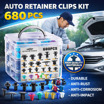 OTOHEROES Klip Kancing Mobil Baut Rivet Plier Clip Trim Panel 680 PCS - RS-68