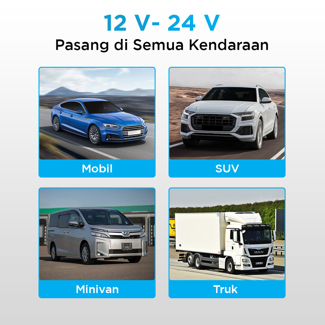 THREECAR Kamera Mundur Parkir Mobil Night Vision 488p 12 LED IP68 - S12 Gambar produk THREECAR Kamera Mundur Parkir Mobil Night Vision 488p 12 LED IP68 - S12