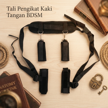 Gambar produk Smspade Tali Pengikat Kaki Tangan Handcuff Wrist Leg BDSM - 00632