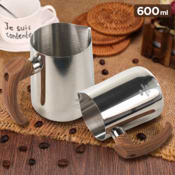 One Two Cups Gelas Susu Jug Latte Stainless Steel 600ml with Scale - DRH600