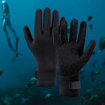 RaamKa Sarung Tangan Diving Neoprene 3mm Waterproof Snorkeling Surfing - ST-010