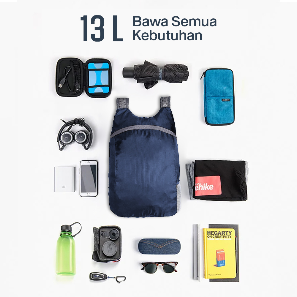VANAHEIMR Tas Ransel Gunung Lipat Ultralight Backpack Waterproof - HJF21 Gambar produk VANAHEIMR Tas Ransel Gunung Lipat Ultralight Backpack Waterproof - HJF21